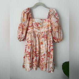Abercrombie Emerson puff sleeve dress. NWT. Size XS.